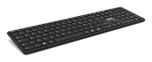 Port Designs 900903-R-UK. Keyboard form factor: Full-size (100%), Connectivity technology: Wireless, Device interface: Blu