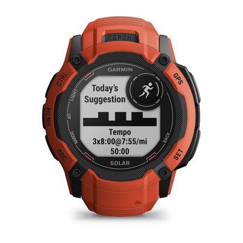 Garmin Instinct 2X Solar. Dimensioni diagonale schermo: 2,79 cm (1.1"), Tecnologia display: MIP, Risoluzione del display: 