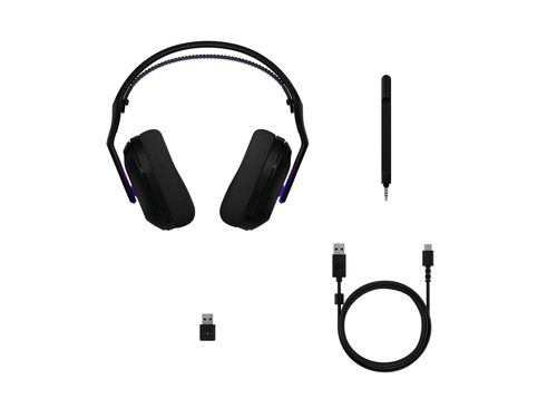 Logitech G G522 Wired/Wireless Over-the-head Stereo Gaming Headset - Black - Binaural - Circumaural - 3000 cm - Bluetooth 