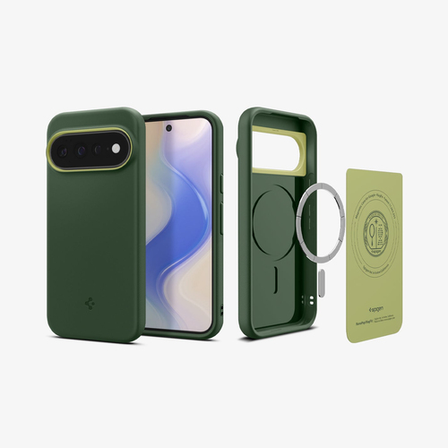Spigen Nano Pop Case for Google Pixel 11 Pro XL Smartphone - Avo Green - Wireless Charging Compatible