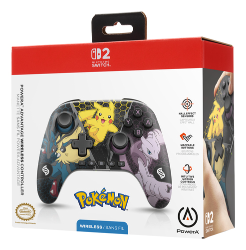 PowerA Advantage Gaming Pad - Wireless - USB - Nintendo Switch 2, Nintendo Switch, Nintendo Switch OLED, Nintendo Switch L