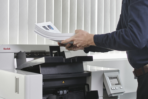 Kodak i5600V Scanner. Maximum scan size: 304.8 x 1000 mm, Optical scanning resolution: 600 x 600 DPI, ADF scan speed (b/w,