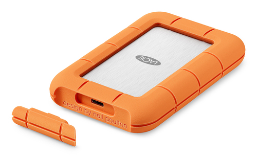 LaCie Rugged STND4000400 4 TB Rugged Solid State Drive - External - Gaming Console, iPhone Device Supported - USB Type C, 