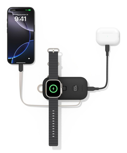 Belkin BoostCharge Pro Stromspeicher - für iPhone, Apple Watch, USB Typ C Gerät, Smartphone, Tablet-PC, MacBook Air, Tragb