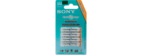 4PCS NIMH-AKKU-BLISTER MICRO 800 MAH CYCLE-ENERGY-BLUE