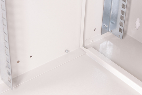 Digitus SOHO PRO 9U Wandmontierbar Geschlossener Schrank Rackschrank für Networking - Hellgrau - Stahl, Blech - 60 kg Maxi