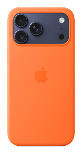 Apple iPhone 17 Pro Max Silicone Case with MagSafe – Orange. Case type: Cover, Brand compatibility: Apple, Compatibility: 