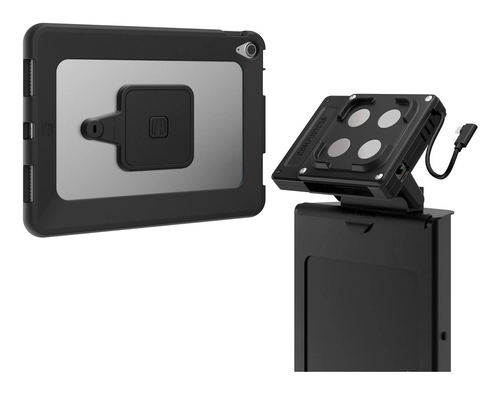Compulocks BrandMe Suporte para tablet PC - Até 33 cm (13") Suporte de ecrã - 2,27 kg Capacidade de carga - Piso - Metal, 