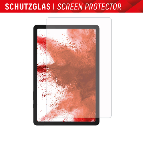 Displex 9H Smart Glass Displayschutz für Samsung Galaxy Tab A9+ - Transparent - 1 - für LCD Tablet - Bruchfest, Kratzfest,