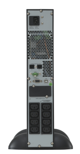 ONLINE USV-Systeme ZINTO 1000. USV-Topologie: Line-Interaktiv, Ausgangskapazität: 1 kVA, Ausgangsleistung: 900 W. AC-Steck