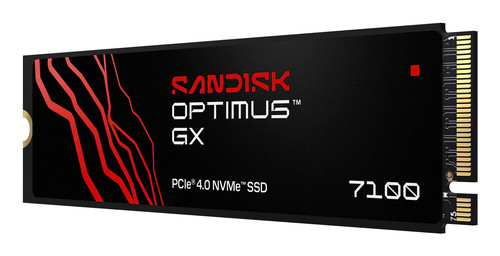 SanDisk Optimus GX Solid State-Laufwerk - M.2 2280 Intern - 1 TB - PCI Express NVMe (PCI Express NVMe 4.0 x4) - Notebook, 