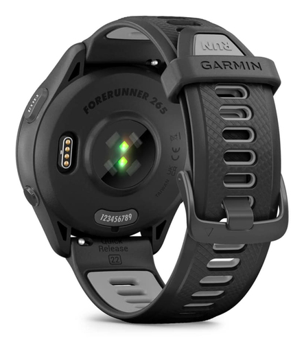 Garmin Forerunner 265. Display diagonal: 3.3 cm (1.3"), Display technology: AMOLED, Display resolution: 416 x 416 pixels, 