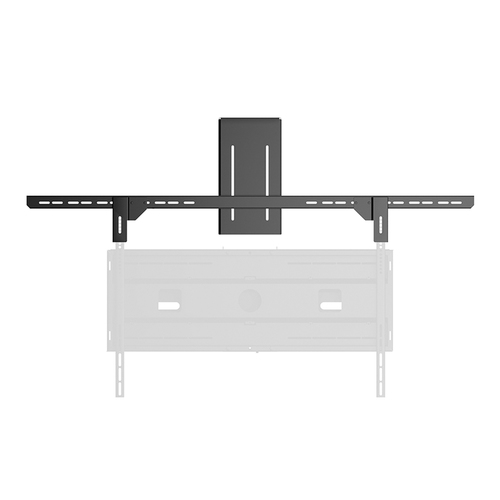 HAGOR Montageplatte für Kamera - Schwarz - Querformat - Höhenverstellbar - Bildschirmgröße: 218,4 cm bis 279,4 cm (110 Zol