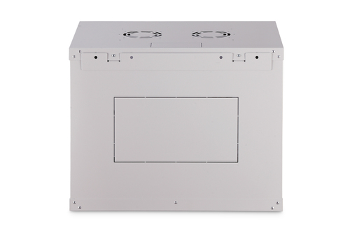 Digitus DN-19 09-U-EC 9U Rack Cabinet - 482.60 mm Rack Width - Grey - Steel, Glass