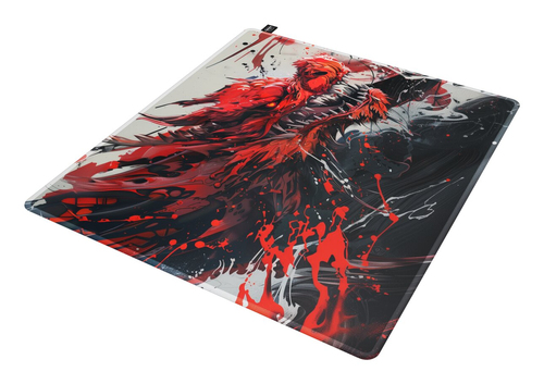 CHERRY XTRFY GP6 Groß Gaming-Mauspad - 400 mm x 460 mm x 4 mm Abmessung - Schwarz - Naturkautschuk - Maus