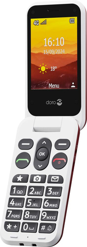 Doro Leva L31 DFC-0530 128 MB Feature Phone - 7.1 cm (2.8") Flexible Folding Screen TFT 320 x 240 - Cortex A7Single-core (