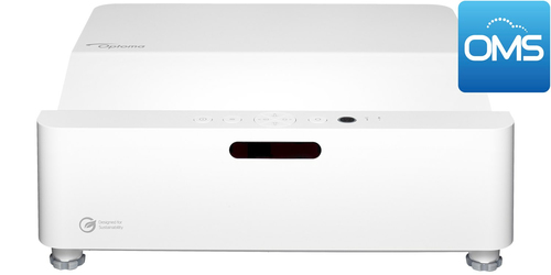 Optoma DuraCore ZH430UST 3D Ultra Short Throw (sehr kurze Distanz) DLP-Projektor - 16:9 - Weiß - 300,000:1 Kontrastverhält
