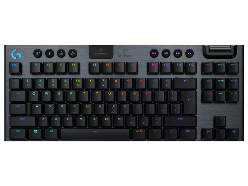 Logitech G G915 TKL Tenkeyless LIGHTSPEED Wireless RGB Mechanical Gaming Keyboard - GL Tactile. Keyboard form factor: Full