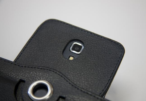 Icarus Wave Carrying Case Smartphone - Black - Faux Leather Body