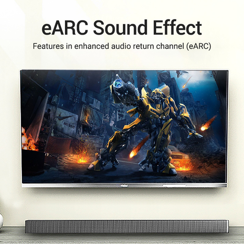 Vention 8K HDMI Cable 3M Black, 3 m, HDMI Type A (Standard), HDMI Type A (Standard), 3D, 48 Gbit/s, Audio Return Channel (