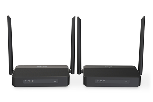 Digitus Sender-Empfänger des KVM-Extenders - Kabellos - 100 m Reichweite - 4K UHD - 4096 x 2160 Maximale Videoauflösung - 