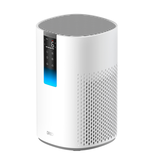 Dreo Air Purifier Macro AP605S – Purificatore Smart con Tecnologia TurboWind™ e CADR 202 m³/h – Sistema di Filtrazione a 5