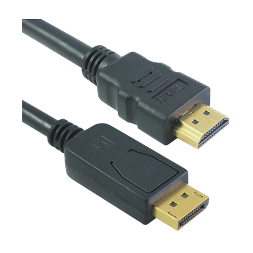 M-Cab DisplayPort - HDMI Kabel, St/St, 2m, Gold. Kabellänge: 2 m, Anschluss 1: DisplayPort, Anschluss 2: HDMI. Nachhaltigk