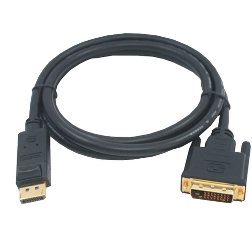 M-Cab DisplayPort - DVI Kabel, St/St, 2m, Gold. Kabellänge: 2 m, Anschluss 1: DisplayPort, Anschluss 2: DVI