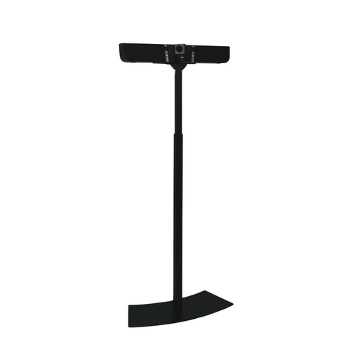 Support pour système de vidéoconférence Réglable en hauteur Erard Pro FARGO - 140 cm - Autoportant - Acier - Époxy Noir
