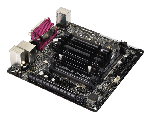 Asrock J4125B-ITX. Fabricante do processador: Intel, Processador: Intel® Celeron®, Modelo de processador: J4125. Tipos de 