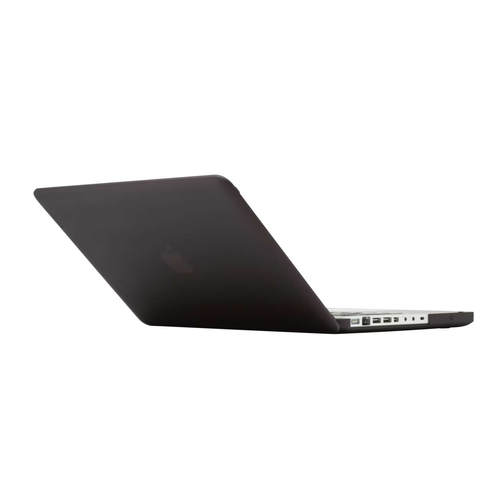 Incase Hard Shell Case for Apple MacBook Pro - Black - Soft-touch - Wear Resistant, Tear Resistant - Rubber, Aluminium - 3