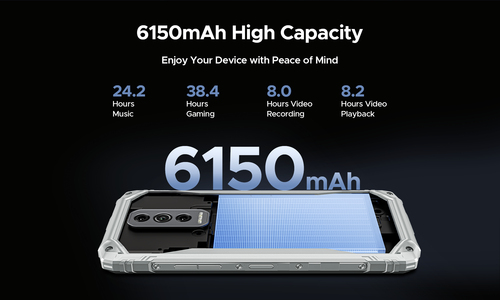 Doogee Blade10 Ultra Energy. Dimensioni diagonale schermo: 16,7 cm (6.56"), Risoluzione del display: 1612 x 720 Pixel. Fre
