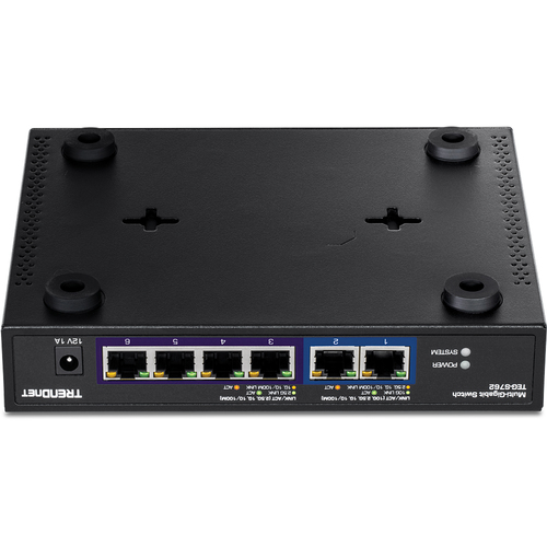 Trendnet TEG-S762. Basic Switching RJ-45 Ethernet Ports-Typ: 10G Ethernet (100/1000/10000), Anzahl der basisschaltenden RJ