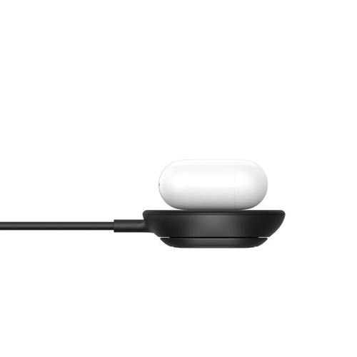 Belkin UltraCharge Induktionsladegerät - Schwarz - für iPhone, AirPod, Smartphone, Ohrhörer, Qi2-fähiges Gerät - Eingangss
