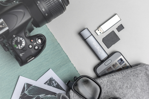 Digitus USB-Hub/Flash-Kartenleser - USB 2.0 Typ A, USB 2.0 Typ C - 60 MB/s, 640 MB/s - Smartphone, Tablet, Notebook, Flash