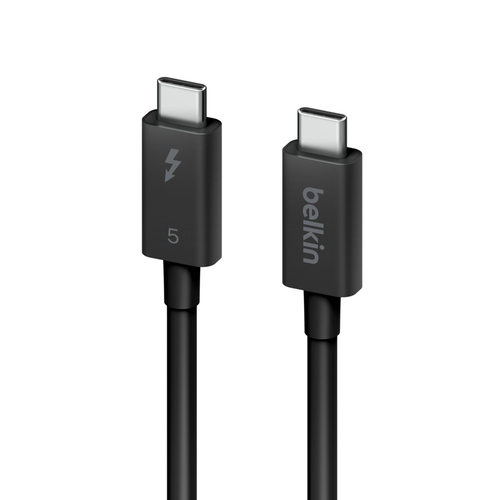 Belkin Connect 1 m Thunderbolt 5 Datentransferkabel - Cable for Display, Monitor - 120 Gbit/s - Unterstützt bis zu7680 x 4