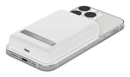 Belkin BOOST↑CHARGE Stromspeicher - Weiß - für iPhone 13 Pro, iPhone 12 - 5000 mAh - Weiß