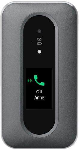 Doro Leva L30 Feature Phone - 4G - Graphit, Weiß - Flip - kein SIM-Lock