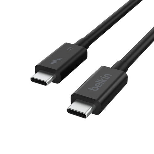 Belkin Connect 1 m Thunderbolt 5 Datentransferkabel - Cable for Display, Monitor - 120 Gbit/s - Unterstützt bis zu7680 x 4
