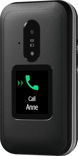 Doro Leva E30 Feature Phone - Flexibler faltbarer Bildschirm - 4G - Schwarz, Weiß - Flip - kein SIM-Lock