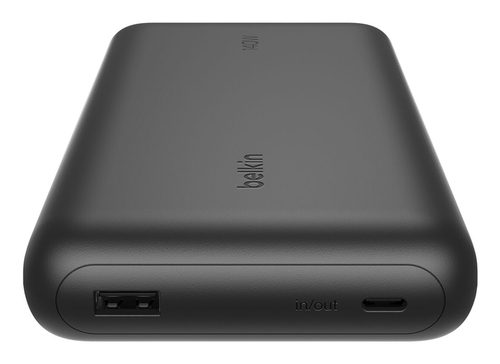 Belkin UltraCharge Pro Stromspeicher - Schwarz - für Notebook, Tablet-PC, Smartphone, MacBook Pro, iPad Air, iPad Pro, Mac