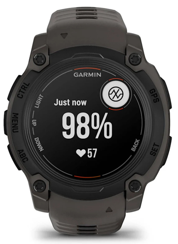 Garmin Instinct E. Display diagonal: 2.18 cm (0.86"), Display technology: MIP, Display resolution: 166 x 166 pixels. Flash