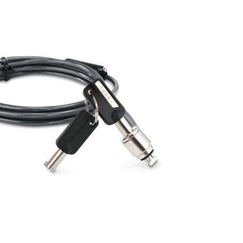 base xx Cable Lock For Notebook, Projector, Printer - 1.50 m Cable - Patented T-bar Lock - Anthracite - Zinc Alloy - For N