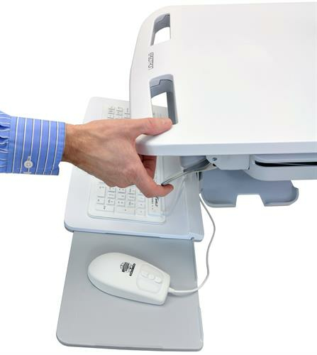 Ergotron StyleView. Product colour: White, Recommended usage: Flat panel, Type: Multimedia cart. AC input voltage: 230 V, 