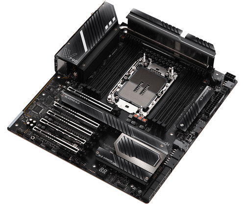 ASRock W790 WS Workstation-Motherboard - Intel W790 Chipsatz - Socket LGA-4677 - Extended ATX - Xeon Unterstützter Prozess