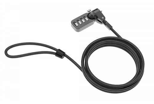 Compulocks CL37. Couleur du produit: Noir, Type de serrure: Verrouillage à combinaison