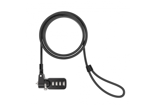Compulocks CL37. Couleur du produit: Noir, Type de serrure: Verrouillage à combinaison