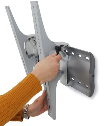 Montaggio a muro Ergotron per Flat Panel Display - Argento - 81,3 cm (32"") Supporto schermo - 79,38 kg Capacità di carico