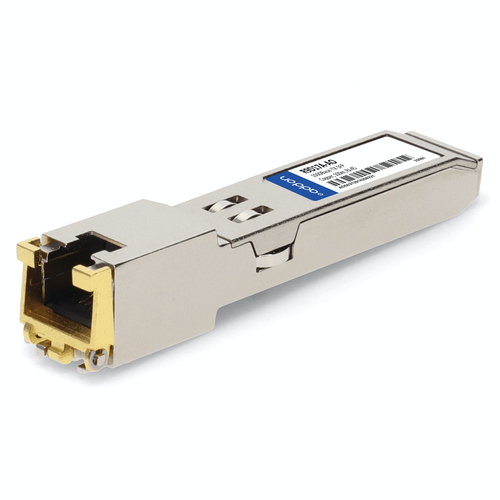 AddOn SFP - 1 x RJ-45 10/100/1000Base-TX Network - 1 - TAA Compliant - For Optical Network, Data Networking - Optical Fibe