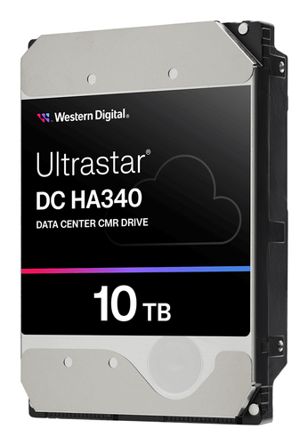 WD Ultrastar DC HA340 WUS721210BLE6L4 10 TB Hard Drive - 3.5" Internal - SATA - Conventional Magnetic Recording (CMR) Meth